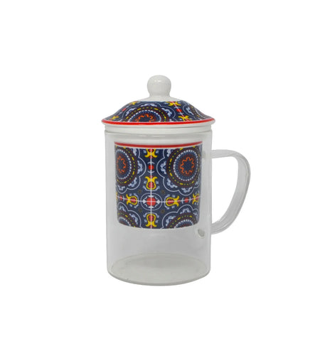 Glass Tea Mug-Boho