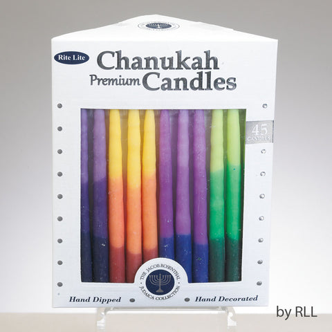 Bougies Hanukah - Multicolore